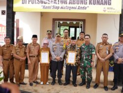 Kapolres Lampura Resmikan Polsubsektor Abung Kunang