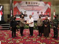 Gubernur Lampung Sambut Baik Sosialisasi Saber Pungli