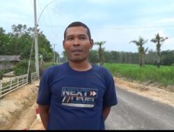Masyarakat Tubaba Apresiasi Pembangunan Peningkatan Badan Jalan di 3 Kecamatan