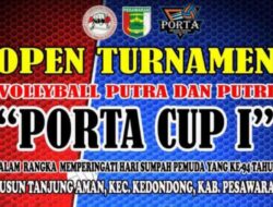 Berhadiah Total Rp8 Juta, GPN dan PORTA Gelar Open Turnamen Bola Volly