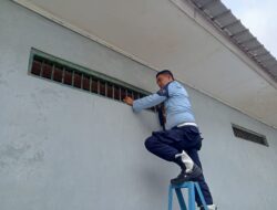Rupam Rutan Kelas IIB Krui Cek Kekokohan Besi Jeruji Kamar WBP