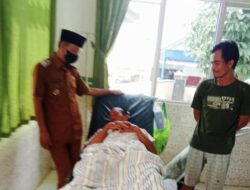 Kakam Lembasung Jenguk Warga Terkena Musibah Laka Lantas