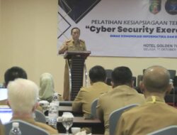 Pemprov Buka Pelatihan Teknis Kesiapsiagaan Insiden Keamanan Siber
