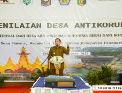 Dendi Hadiri Penilaian Desa Anti Korupsi