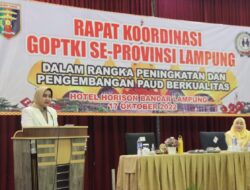 Riana Sari Buka Rakor GOPTKI se-Lampung
