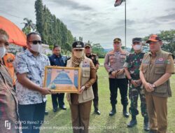 Dewi Handajani Pimpin Apel Kesiapsiagaan Bencana Tanggamus