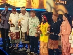 Pesawaran Terima Penghargaan Juara Harapan III Desa Wisata Maju 2022