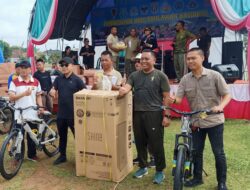 Kodim Way Kanan Gelar Jalan Sehat dan Senam Berjaya Meriahkan Hari Pahlawan