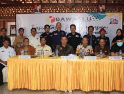 Bawaslu Way Kanan Undang Organisasi Pers Bahas Fasilitasi Pengawasan Tahapan Pemilu