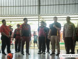 Dendi Hadiri Gelaran Futsal Competition Dandim Cup 2022