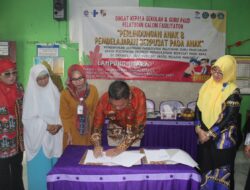 Disdikbud Lampura Tandatangani Kesepakatan Bersama dengan Yayasan AMURT Indonesia