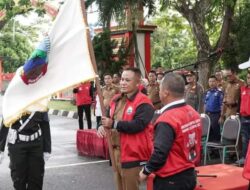 Bupati Lamsel Lepas Kontingen Porprov IX 2022