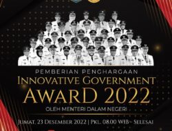 Pemkab Tanggamus Terima Penghargaan IGA 2022 dari Kemendagri