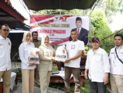 Elly Wahyuni Bawa Reses Wakil Ketua MPR RI Ahmad Muzani Di Metro