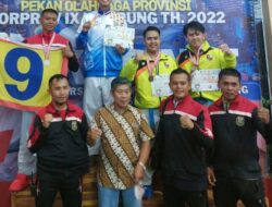 Way Kanan Sementara Masuk 4 Besar Perolehan Medali di Proprov ke -IX
