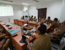 Pemerintah Kabupaten Pesisir Barat Ikuti Rakor Inflasi Daerah Ke-8 Bersama Kemendagri.
