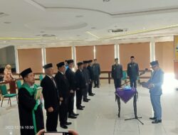 Bupati Way Kanan Lantik 6 Pejabat Tinggi Pratama Eselon II