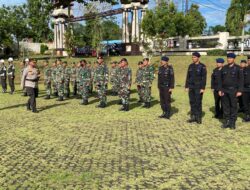Polres Lampura Gelar Apel Pasukan Pengamanan Tahun Baru 2023