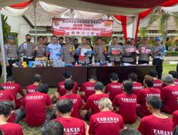 Polres Lampura Tangani 621 Kasus Kejahatan Sepanjang 2022
