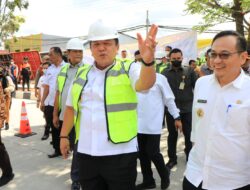 Arinal Djunaidi Resmikan Pembangunan Jalan dan Pedestrian Ruas Mayjend HM Ryacudu