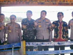Waka-Polda Lampung Tinjau Kantor Persiapan Polres Sementara Pesisir Barat.