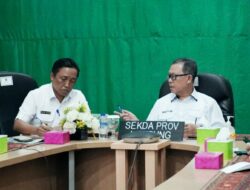 Sekdaprov Ikuti Webinar Mendukung Suksesnya Penyelenggaraan Pemilu Serentak 2024