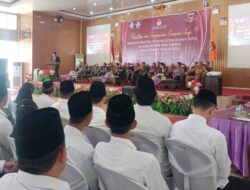 Ketua KPU Way Kanan Lantik 681 PPS Pemilu 2024