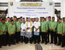 Kujungan Kerja Gubernur Lampung Ke Kabupaten Pesisir Barat.