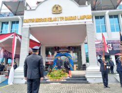 Kakanwil Kemenkumham Lampung Pimpin Upacara Hari Bakti Imigrasi ke-73