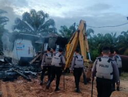 Pasca Aksi Pembakaran PT AKG Bahuga, Polres Way Kanan Pastikan Kondisi Bumi Agung Kondusif