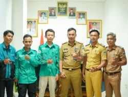 Ka-Dis Kominfotisan Pesisir Barat Suryadi.S.IP.,MM Terima Kunjungan Pendiri Aplikasi Ujek Krui.