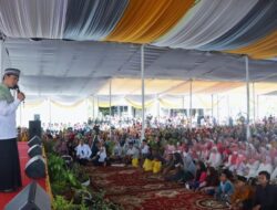 Ribuan Umat Muslim Banjiri Pengajian Akbar dan Istiqhosah di Way Kanan