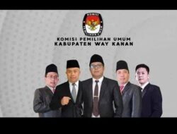 Pemilu 2024, KPU Way Kanan Tetap 5 Dapil dengan 40 Kursi