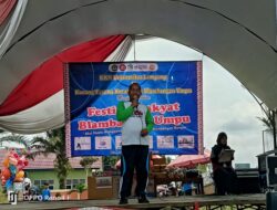 Karang Taruna Blambangam Umpu dan Mahasiswa KKN Unila Gelar Festival Rakyat