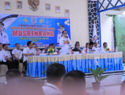 Musrenbang Kecamatan Banjit, Bupati Wak Kanan Sampaikan Isu Strategis Hadapi Tahun 2024