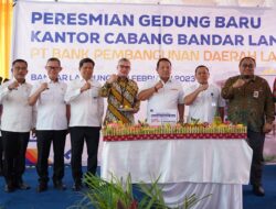 Bank Lampung Resmikan Relokasi Kantor Cabang