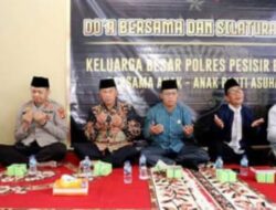 Polres Pesisir Barat Doa Bersama Sekaligus Silaturahmi Dengan Anak Anak Panti Asuhan