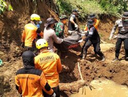 Ibu dan Anak Korban Longsor Kampung Juku Batu Berhasil Ditemukan
