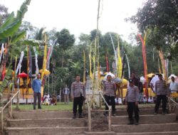 Polres Pringsewu Amankan Upacara Melasti Sambut Hari Raya Nyepi