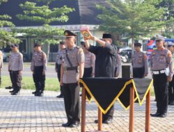 Kapolres Pringsewu Lantik AKP Darwin Jadi Kabag Logistik