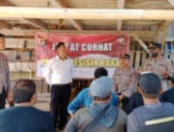 Dalam Agenda Rutinitas Polres Pesisir Barat Kembali Adakan Jumat Curhat