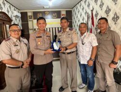 Kepala BPN Pesisir Barat Bersilaturahmi Ke Polres Pesisir Barat