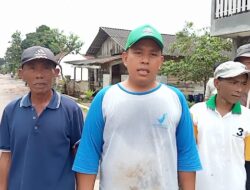 Warga Pekon Purwodadi Gotong Royong Perbaiki Jalan Rusak di Bulan Ramadan
