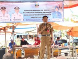 PEMKAB PESISIR BARAT GELAR OPERASI PASAR MURAH BERAS SPHP TAHUN 2023 Krui, Selasa 28 Maret 2023