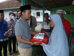 Wabup Lampung Utara Berbagi Paket Sembako