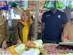 Disperindag Lamtim Lakukan Oprasi Pasar Dalam Rangka Menjelang Bulan Suci Ramadhan