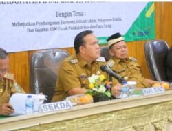 Dawam Pimpin Rapat Forum Konsultasi Publik untuk penyususnan rancangan awal Rencana Kerja Perangkat Daerah (RKPD) tahun 2024