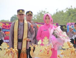 Polres Pringsewu Gelar Pisah Sambut Kapolres