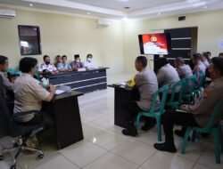 Sambut Idul Fitri 1444 H, Polres Way Kanan Gelar Rakor Lintas Sektoral di Aula Adhi Pradana