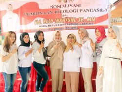 Elly Wahyuni Gelar Sosper di Kota Metro